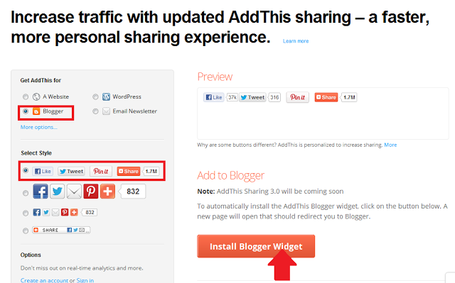 How to add social bookmarking buttons