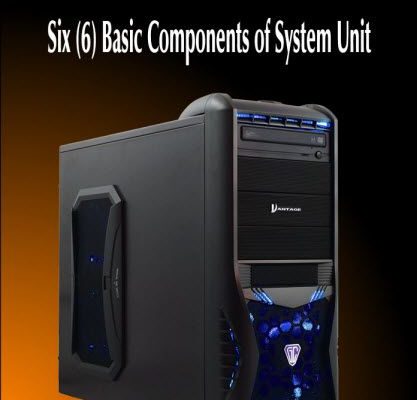 6 basic components of system unit | description & functions - Techchore