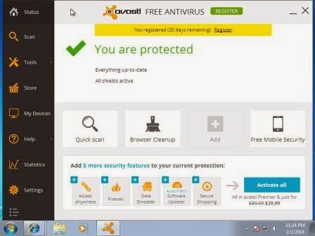 Avast Antivirus 2014