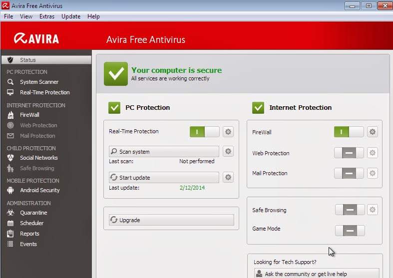 Avira Free Antivirus Review and Download Techchore