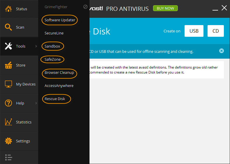 Avast! Pro Antivirus 2014