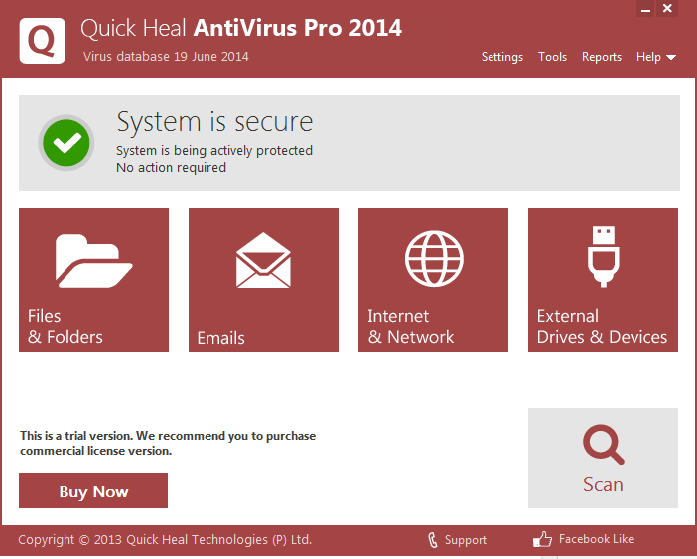 quick heal antivirus pro 2014