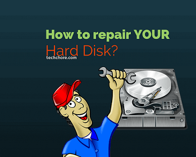how to repair hard disk