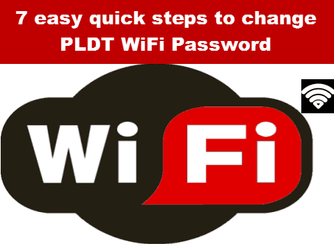 How to change PLDT DSL wifi password