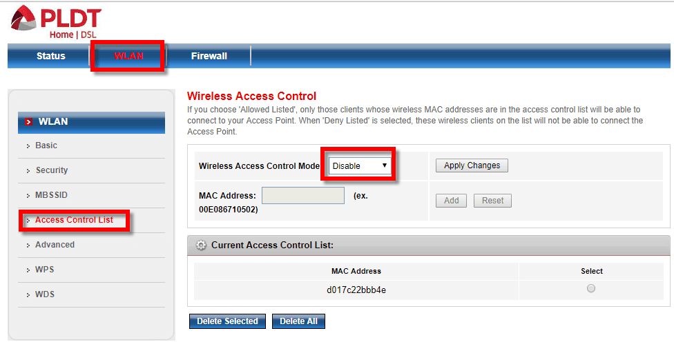 Block PLDT WiFi users