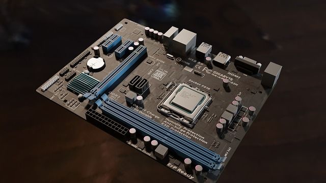 basic components of system unit-motherboard