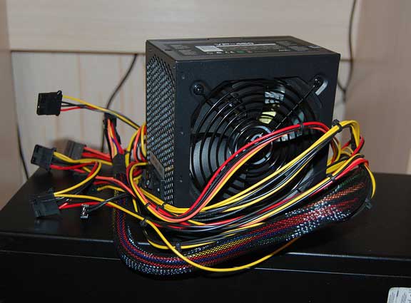 Parts of computer power supply
