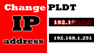 Change PLDT Fibr IP address