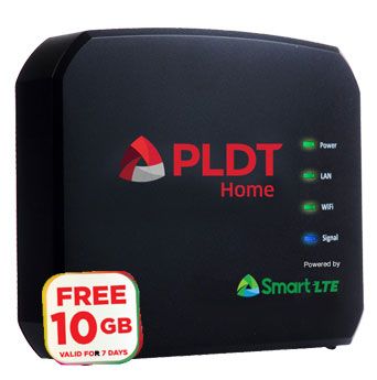 PLDT Home Prepaid WiFi Black Modem