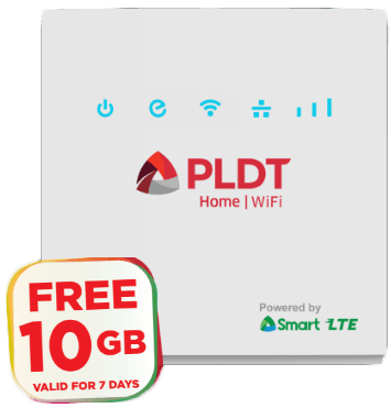 PLDT Home WiFi White Modem