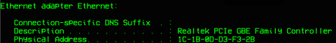 Find your Android device Mac address